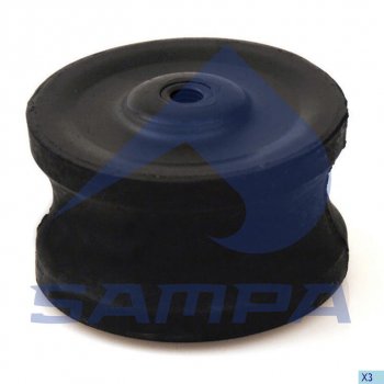 1 249 р. Подушка SCANIA двигателя передняя (круглая) SAMPA SAMPA 040.045  с доставкой в г. Керчь. Увеличить фотографию 1