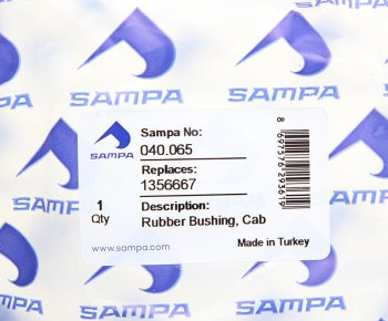 689 р. Сайлентблок SCANIA стабилизатора кабины (24.5x65x89) SAMPA SAMPA 040.065  с доставкой в г. Керчь. Увеличить фотографию 2