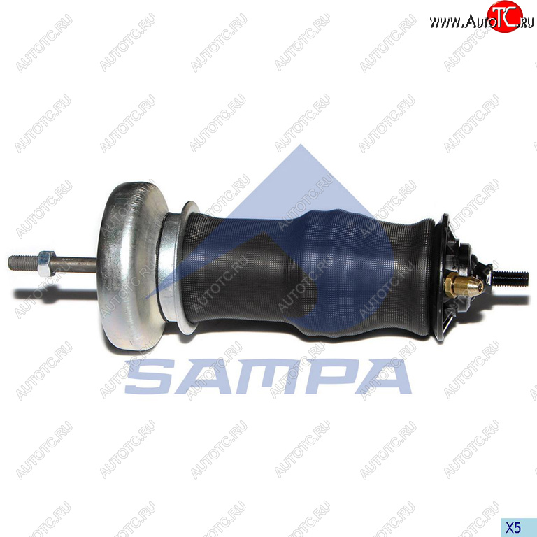 3 299 р. Амортизатор SCANIA 4 series кабины передний с пневмоподушкой 1424228+1349840 SAMPA SAMPA 040.179-01  с доставкой в г. Керчь