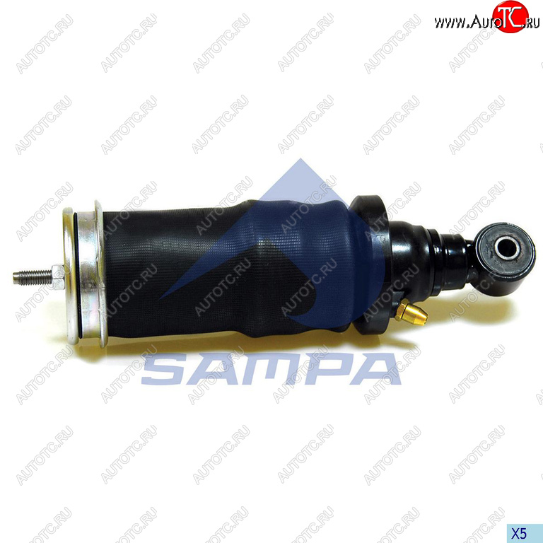 3 399 р. Амортизатор SCANIA кабины (пневмо) (230335 OI) в сборе SAMPA SAMPA 040.185-01  с доставкой в г. Керчь