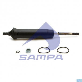 1 579 р. Амортизатор SCANIA 4 (96-) кабины передний SAMPA SAMPA 040.218-01  с доставкой в г. Керчь. Увеличить фотографию 1