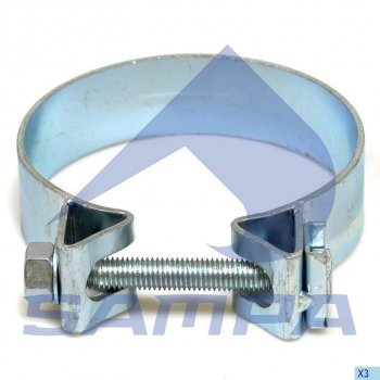 Хомут глушителя SCANIA SAMPA SAMPA 040.456