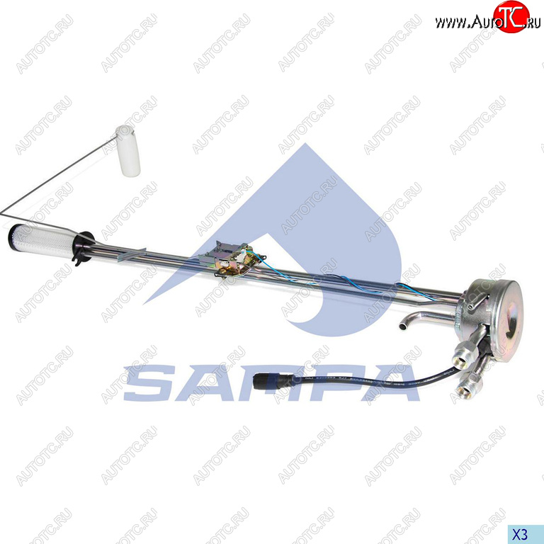 3 399 р. Топливоприемник SCANIA с датчиком уровня топлива SAMPA SAMPA 041.449  с доставкой в г. Керчь