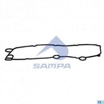 299 р. Прокладка SCANIA 4,P,G,R,T series масляного теплообменника SAMPA SAMPA 041.451  с доставкой в г. Керчь. Увеличить фотографию 1