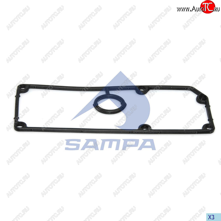 166 р. Прокладка SCANIA P,G,R,T series дв.DC9,11,DC,DT12 крышки маслоочистителя SAMPA SAMPA 041.453  с доставкой в г. Керчь