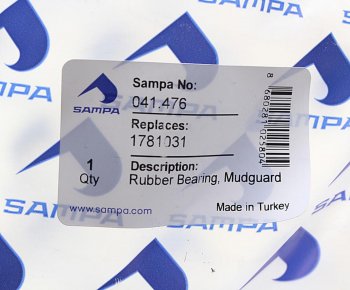 449 р. Втулка SCANIA 6 series кронштейна крыла SAMPA SAMPA 041.476  с доставкой в г. Керчь. Увеличить фотографию 3