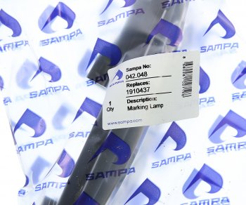 1 499 р. Фонарь габаритный SCANIA P,G,R,T series диодный белый (в козырек) SAMPA SAMPA 042.048  с доставкой в г. Керчь. Увеличить фотографию 3