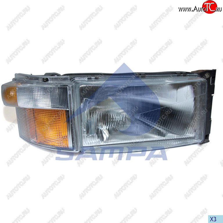 5 899 р. Фара SCANIA 4 series правая SAMPA SAMPA 042.057  с доставкой в г. Керчь