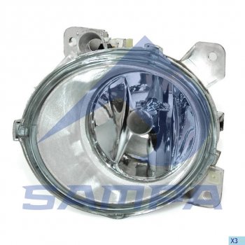 Фара противотуманная SCANIA 4,P,G,R,T series правая наружная SAMPA SAMPA 042.075
