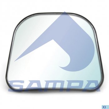 629 р. Элемент зеркальный SCANIA 124,144 с подогревом (малое) SAMPA SAMPA 042.111  с доставкой в г. Керчь. Увеличить фотографию 4
