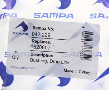 319 р. Втулка SCANIA тяги рулевой продольной SAMPA SAMPA 042.229  с доставкой в г. Керчь. Увеличить фотографию 3