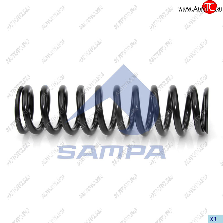 1 669 р. Пружина SCANIA кабины задняя SAMPA SAMPA 042.282  с доставкой в г. Керчь