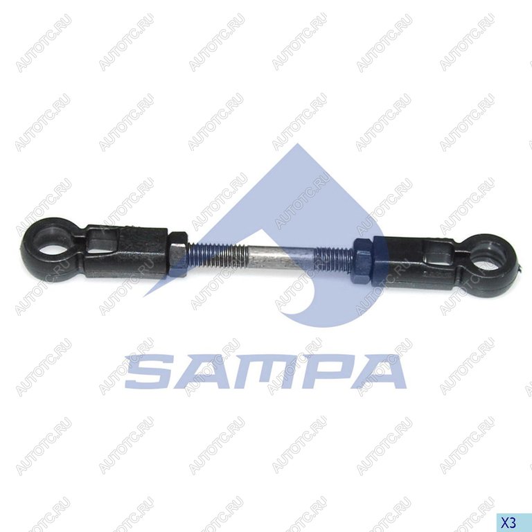 235 р. Тяга SCANIA P,G,R,T series крана уровня пола задняя SAMPA SAMPA 042.308  с доставкой в г. Керчь