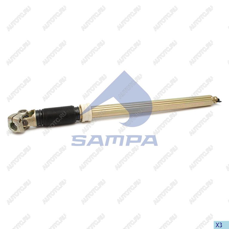 10 199 р. Вал карданный SCANIA 4,K,L,N колонки рулевой SAMPA SAMPA 043.062  с доставкой в г. Керчь