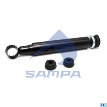 3 179 р. Амортизатор SCANIA P,G,R,T series передний (413693 14x63 22x52 IO) SAMPA SAMPA 043.074-01  с доставкой в г. Керчь. Увеличить фотографию 1
