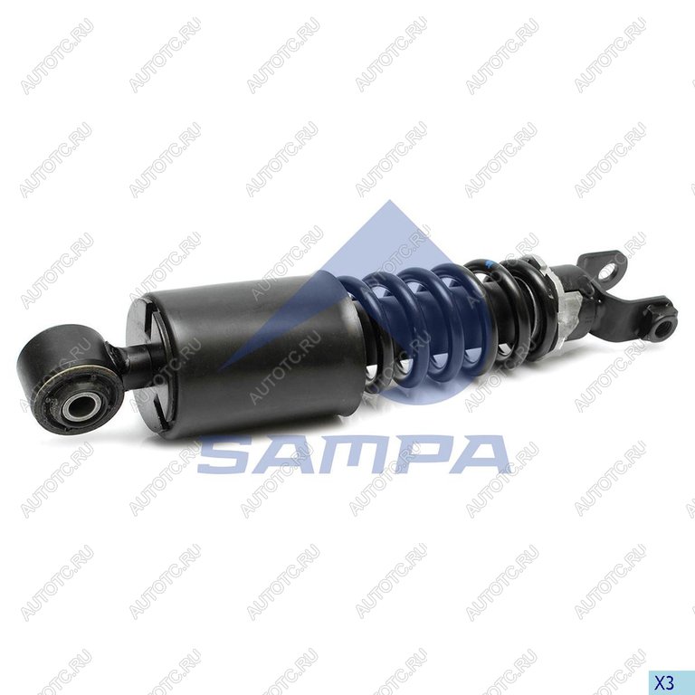 3 299 р. Амортизатор SCANIA кабины задний SAMPA SAMPA 043.161-01  с доставкой в г. Керчь