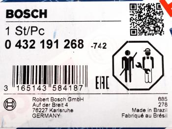7 299 р. Форсунка MERCEDES Actros топливная BOSCH BOSCH 0432191268  с доставкой в г. Керчь. Увеличить фотографию 6
