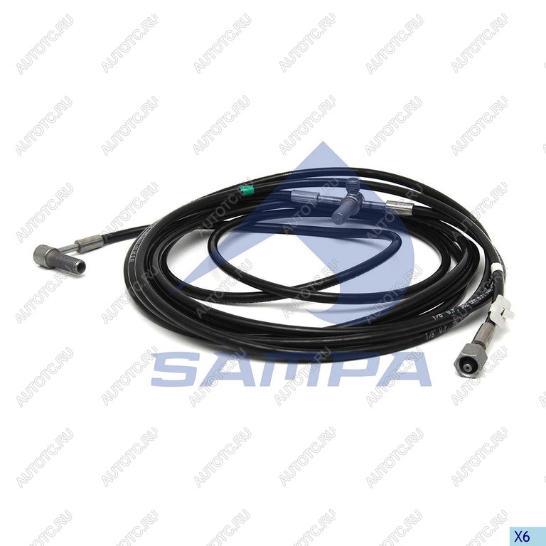 7 949 р. Шланг SCANIA P,G,R,T series подъема кабины SAMPA SAMPA 043.296  с доставкой в г. Керчь