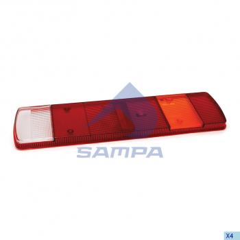 719 р. Рассеиватель DAF VOLVO FH12 SCANIA 4 series фонаря заднего левогоправого SAMPA SAMPA 043.467  с доставкой в г. Керчь. Увеличить фотографию 1