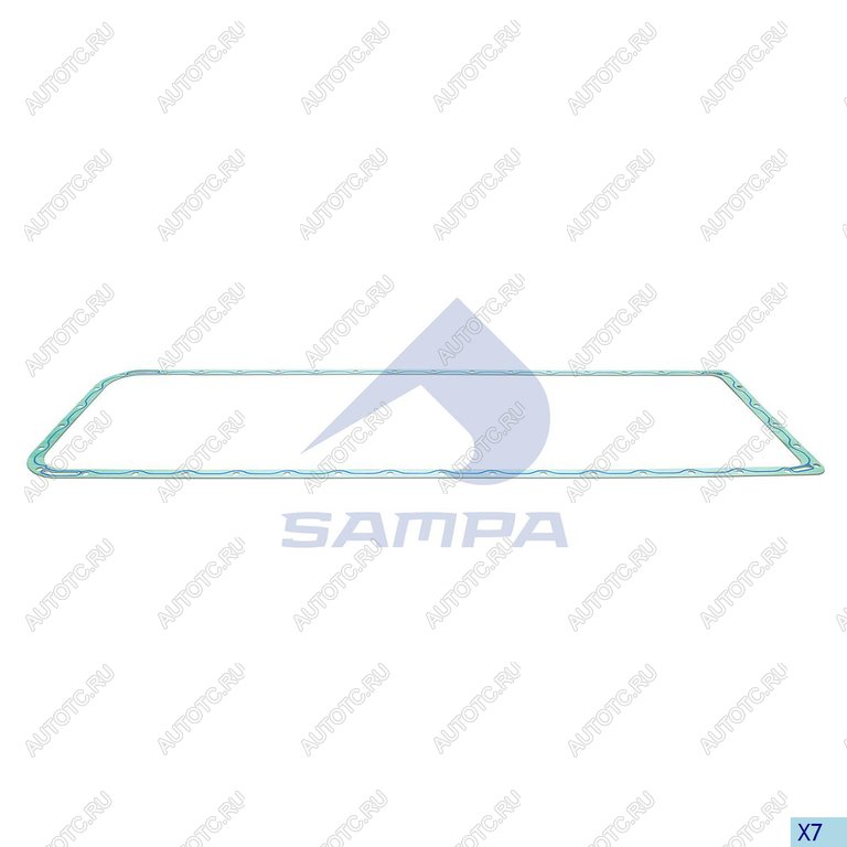 2 199 р. Прокладка SCANIA 4,G,P,R,T series дв.DC13 картера масляного SAMPA SAMPA 043.495  с доставкой в г. Керчь