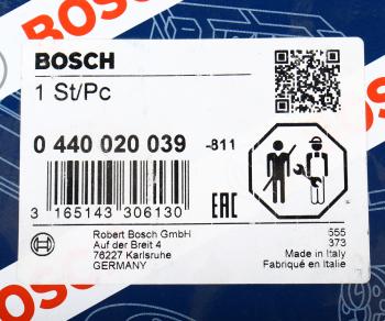 12 249 р. Насос топливный RENAULT OPEL низкого давления шестеренчатый BOSCH BOSCH 0440020039  с доставкой в г. Керчь. Увеличить фотографию 3