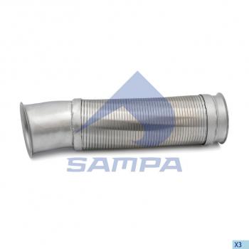 8 399 р. Труба приемная глушителя SCANIA P,G,R,T series передняя SAMPA SAMPA 044.276  с доставкой в г. Керчь. Увеличить фотографию 1