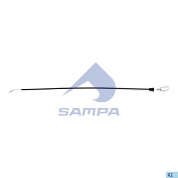 569 р. Тросик SCANIA P,R series вещевого ящика кабины SAMPA SAMPA 044.378  с доставкой в г. Керчь. Увеличить фотографию 1
