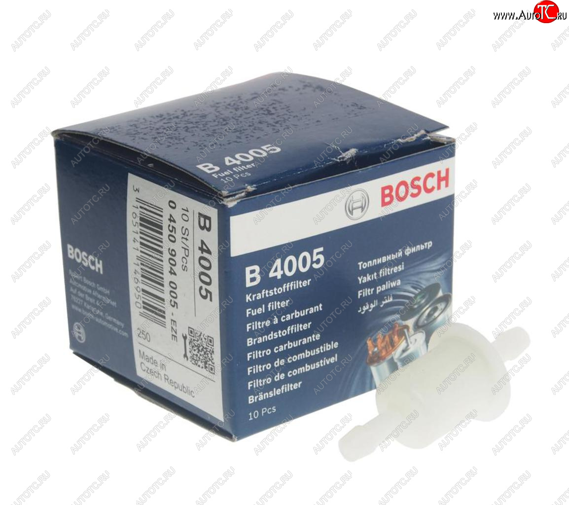 299 р. Фильтр топливный отопителя автономного (с штуцерами) BOSCH BOSCH 0450904005  с доставкой в г. Керчь