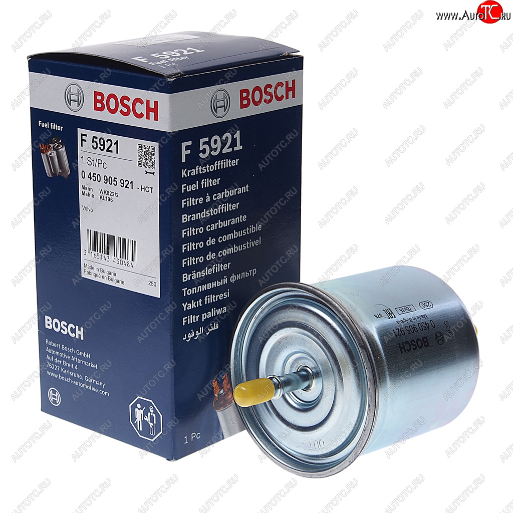 1 799 р. Фильтр топливный VOLVO C70,S40,S60,S80,V40,V70,XC70,XC90 BOSCH BOSCH 0450905921  с доставкой в г. Керчь