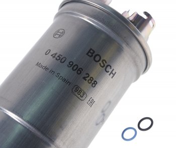 1 999 р. Фильтр топливный VW AUDI A4 (00-08) SKODA (1.9/2.0 TDI) FIAT Punto (94-99) (1.7 TD) BOSCH BOSCH 0450906374 BOSCH 0450906374  с доставкой в г. Керчь. Увеличить фотографию 2