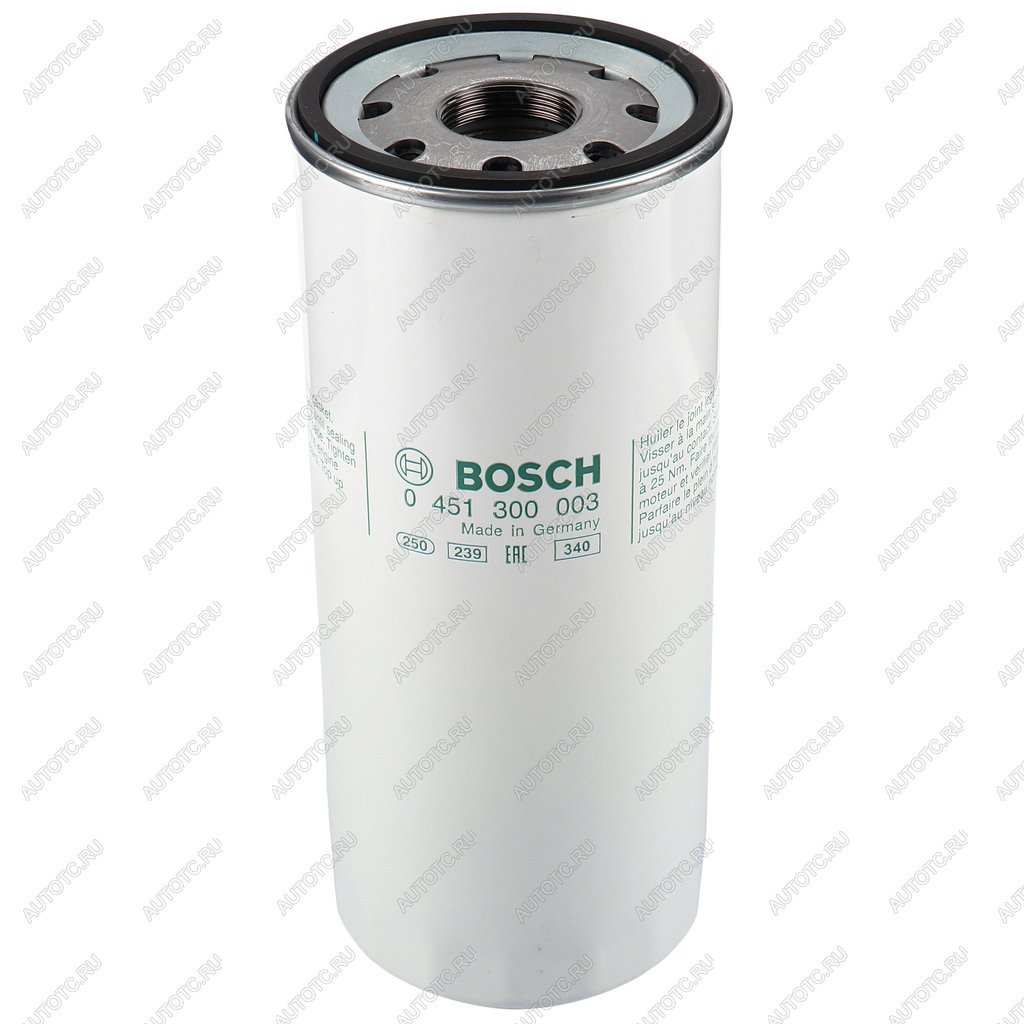 1 599 р. Фильтр масляный VOLVO 6FL,7FL,10FL,12F,12FH,12FL,16FL BOSCH BOSCH 0451300003  с доставкой в г. Керчь