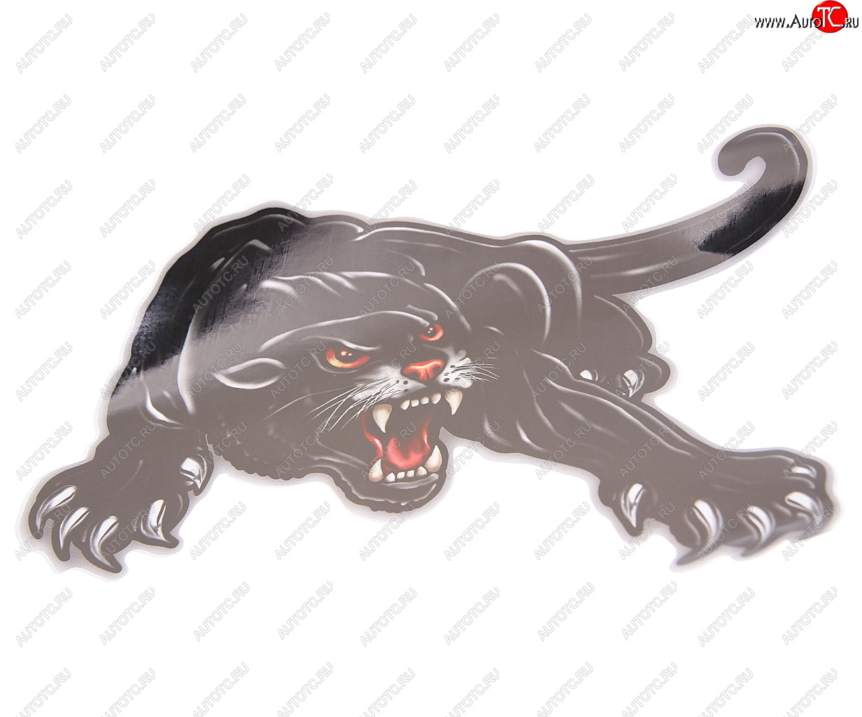 231 р. Наклейка виниловая ПАНТЕРА 25х34см полноцветная AUTOSTICKERS AUTOSTICKERS 047003  с доставкой в г. Керчь