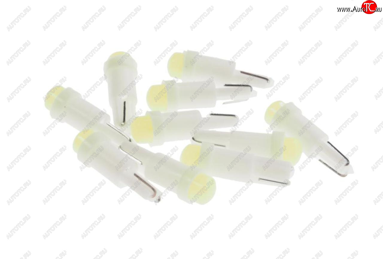 10 р. Лампа светодиодная 12V T5 W2x4.6d COB White MEGA ELECTRIC MEGA ELECTRIC 05012w  с доставкой в г. Керчь