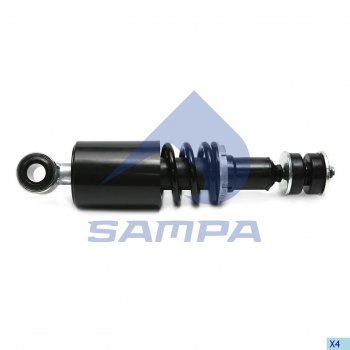 3 799 р. Амортизатор DAF CF65,75,85 кабины передний SAMPA SAMPA 050.207-01  с доставкой в г. Керчь. Увеличить фотографию 1