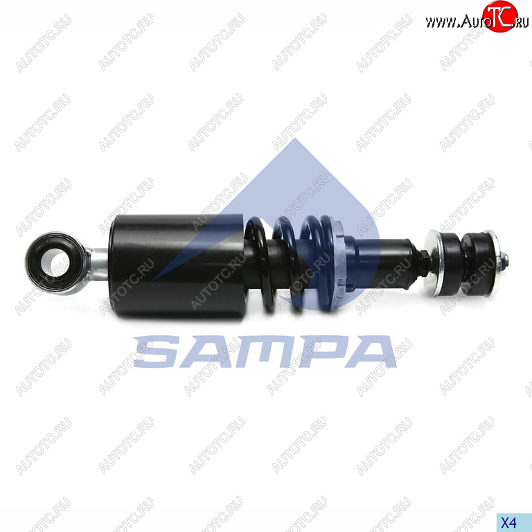 3 799 р. Амортизатор DAF CF65,75,85 кабины передний SAMPA SAMPA 050.207-01  с доставкой в г. Керчь