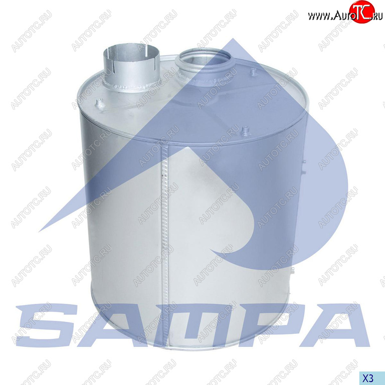 16 899 р. Глушитель DAF 95XF SAMPA SAMPA 050.450  с доставкой в г. Керчь