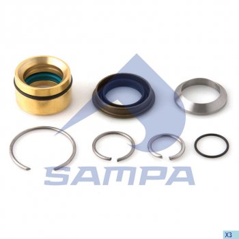 1 289 р. Ремкомплект DAF цилиндра подъема кабины SAMPA SAMPA 050.586  с доставкой в г. Керчь. Увеличить фотографию 1