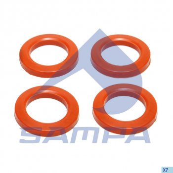 118 р. Ремкомплект DAF гидроцилиндра опрокидывания кабины (втулки 4шт.) SAMPA SAMPA 050.626  с доставкой в г. Керчь. Увеличить фотографию 1