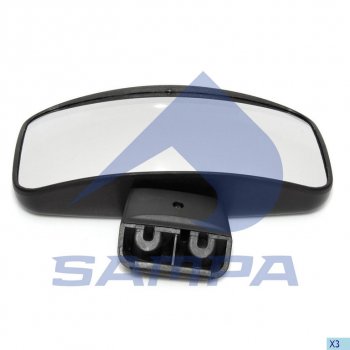 Зеркало боковое DAF XF105 бордюрное SAMPA SAMPA 051.121