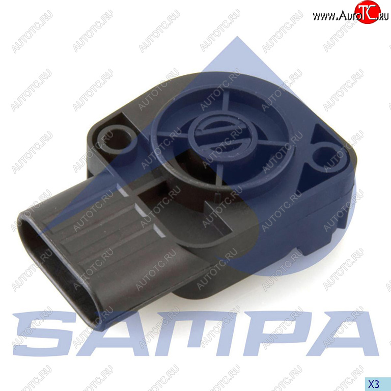 1 359 р. Датчик DAF CF85,75,XF105 положения педали газа SAMPA SAMPA 051.137  с доставкой в г. Керчь