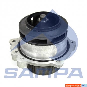 5 699 р. Насос водяной DAF CF85,XF95,XF105 SAMPA SAMPA 051.264-01 SAMPA 051.264-01  с доставкой в г. Керчь. Увеличить фотографию 1