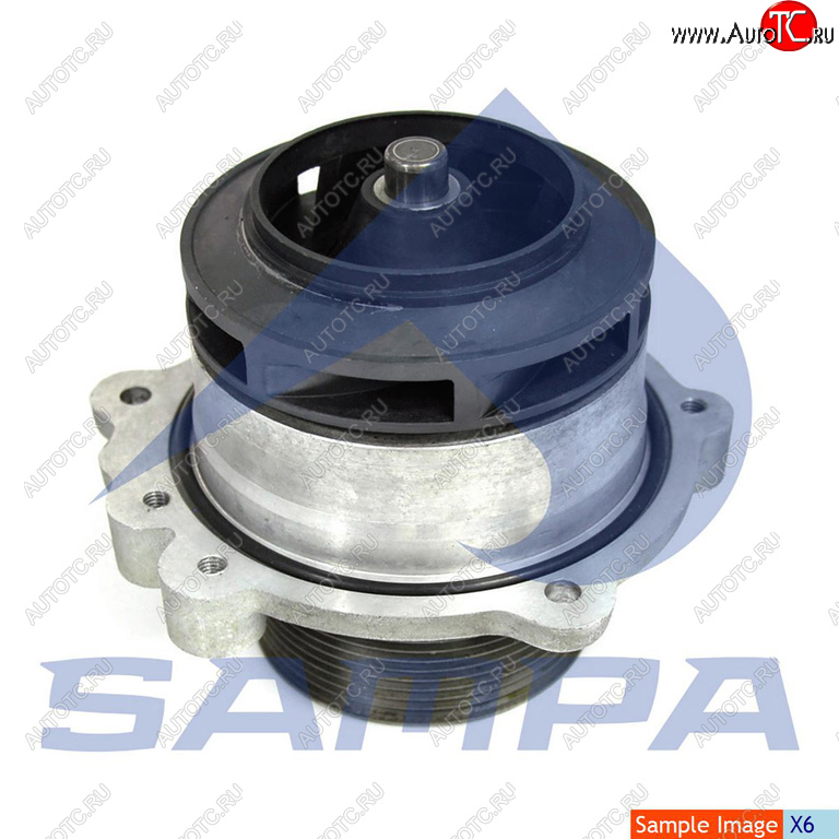 5 699 р. Насос водяной DAF CF85,XF95,XF105 SAMPA SAMPA 051.264-01 SAMPA 051.264-01  с доставкой в г. Керчь