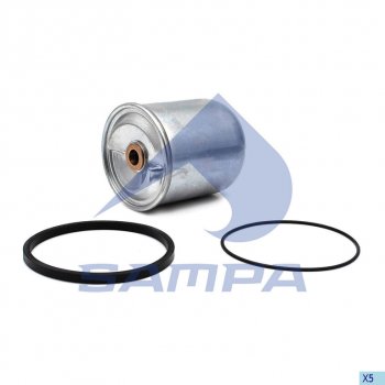 1 799 р. Фильтр масляный DAF 75CF,85CF,95XF центрифуга (втулки 14мм) SAMPA SAMPA 051.302-01  с доставкой в г. Керчь. Увеличить фотографию 1