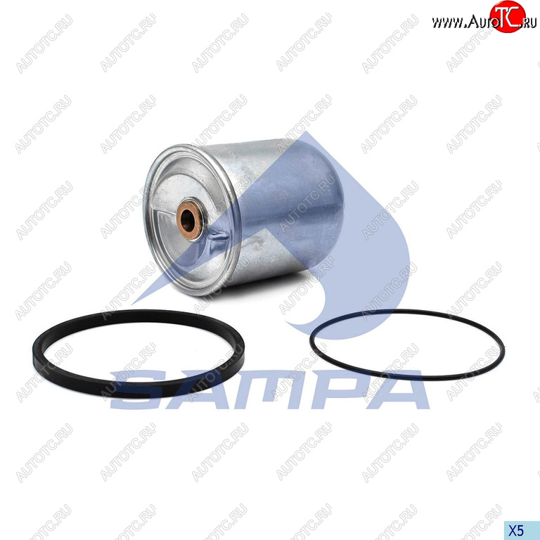 1 799 р. Фильтр масляный DAF 75CF,85CF,95XF центрифуга (втулки 14мм) SAMPA SAMPA 051.302-01  с доставкой в г. Керчь