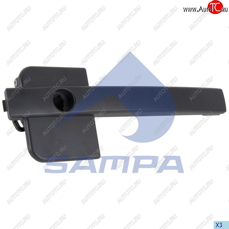 1 269 р. Ручка DAF двери наружная левая (без личники) SAMPA SAMPA 051.362  с доставкой в г. Керчь