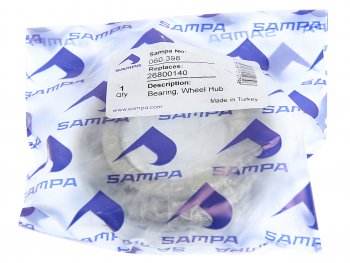 649 р. Подшипник ступицы MAN M200 передней (40x80x24.75мм) SAMPA SAMPA 060.398  с доставкой в г. Керчь. Увеличить фотографию 3
