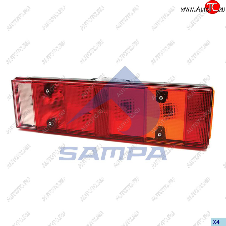 2 399 р. Фонарь задний IVECO левый (467х132мм) IVECO-разъем сзади SAMPA SAMPA 061.079  с доставкой в г. Керчь