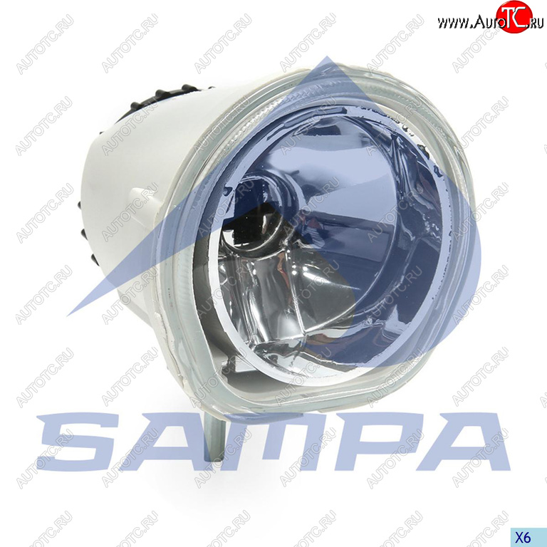 1 349 р. Фара противотуманная IVECO Stralis (03-) праваялевая наружная SAMPA SAMPA 062.068  с доставкой в г. Керчь