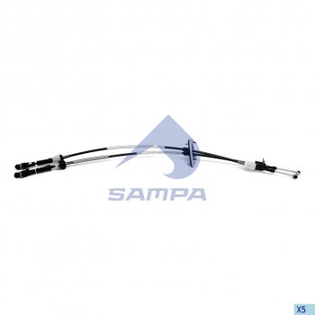 5 899 р. Трос КПП IVECO Daily переключения SAMPA SAMPA 062.141  с доставкой в г. Керчь. Увеличить фотографию 1