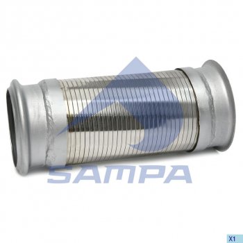 Гофра IVECO глушителя с фланцем (129x290) SAMPA SAMPA 064.387